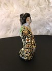 Antique Tt Hand Paint Made In Japan Takito Satsuma Style Geisha Figurine 3 1 2   