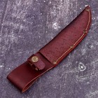 Handmade Genuine Cowhide Leather Fixed Blade Knife Outdoor Hunting Sheath