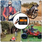 Digital Chainsaw Tachometer Wireless Hour Counter Meter Atv Rpm Calibrated Gauge