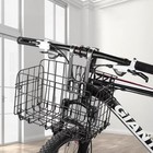 Folding Rear Bike Basket Detchable Front Bag Rear Hanging Bicycle Cargo Rack