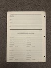 Vintage Apple Computer Authorized Retail Dealer Agreement Manual Rare Dealer