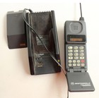 Vintage Motorola Flip Cell Phone Ameritech Digital Personal Communicator Set