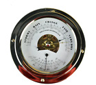 370247-200mm Marine Barometerbronze-plated Barometermarine Barometer For Ships