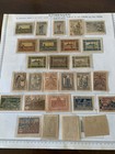 Postage Stamps Azerbaijan Democratic Republic 1919 Vintage Set Of 27