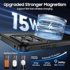 Magnetic For Motorola Moto Edge 2025 Case  compatible With Magsafe  Slim Black