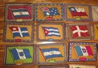 25 Tobacco Premium Cigar Felt Flags 1905 All Different 8  By 5 1 2  Lot A