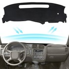 Black Dashboard Dash Board Cover Mat Carpet S10 For For Chevy 1998-2005 Blazer