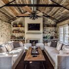 Farmhouse Ceiling Fan Light Fixture Kit Rustic Chandelier Bronze Led Lantern 52 
