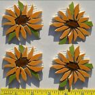 2  Sunflowers Broken Cut China Plate Mosaic Tile Set Mosaic Tiles