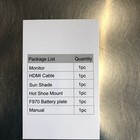 Feelworld T7 7-inch Ips 1920x1200 4k On-camera Monitor Rugged Aluminum Housing