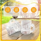 30 Pcs 1oz Mini Beer Mugs Shot Glasses With Handles For Drinks Festival Bbq