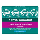 Tom s Of Maine Antiplaque And Whitening Toothpaste  Fluoride-free 4 7 Oz  4-pack