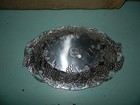 Arthur Court Oval Grape Serving Tray  Dish 1990 Signed 13 x 9   