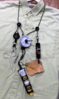 Fly Fishing Lanyard - Paracord And Leather  Handcrafted In Co Usa
