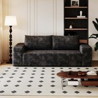 63  Cloud Loveseat Sofa Comfy Deep Seat Couches Boneless Corduroy Modular Couch