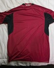 Adidas Atlanta United Fc Mls Soccer Jersey L Red black Stripes American Family