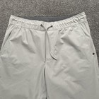 Vuori Pants Mens Large Gray Meta Elastic Waist Drawstring Performance