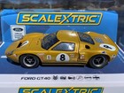 Scalextric C4495 Ford Gt40  8 Boac 500 Dpr 1 32 Slot Car