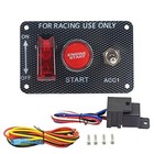 3-in-1 Universal 12v Racing Ignition Switch Panel  3 In 1 Ignition Switch Panel