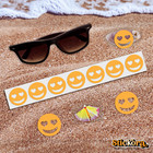 Big Smiley Face Tanning Stickers 30 Pack Spray Tan Stickers 1 25  Tanning Beds