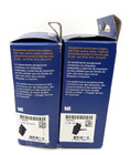 2 Pack X Brady M21-375-595-or Vinyl Labels Black On Orange  3 8   142809 