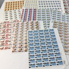 Postage Stamps Lot 24 Sheets Collection 1972 - 1988 Mint Unhinged Vintage