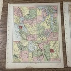 4 Antique 1901 Maps Of Major Us Cities 12   x10    Each