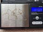 Vintage 14k Gold Chain Necklace W  Pearl Pendant     16    Fine Chain   45g 