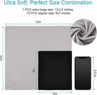 11 Pcs Eyeglass Cleaning Cloths Premium Soft Glasses Cleaner 1pcs 12 x12  New