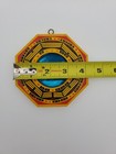 Feng Shui Wood Chinese Bagua Mirror 4 Inch  convex  Traditional Chinese Marking