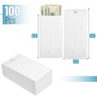 Mr  Pen- Money Envelopes For Cash  6 5  X 3 5   100 Pack  100 White