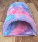 Handmade Guinea Pig  Small Pet Fleece Tunnel  With 2x Uhaul Insert   