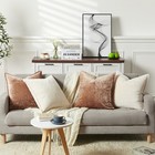 4-pack Thick Chenille Pillow Covers  20x20  Soft Sofa Bedroom Throw Pillow Cases