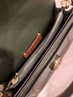 New Authentic Coach Tabby Shoulder Bag 20 Brass Olive Green Leather Cw632 Purse