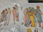 Old 1930-40 Large Collection Paper Dolls   Fashion Ladies - Clothing   More