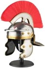 Roman Centurion Helmet 18 Gauge Steel Replica W  Stand Medieval Armor Cosplay