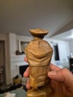 Vintage Wooden Wood Hand Carved Figurine 5 Inches