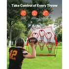 Uimoso 8x8 Ft Portable Football Throwing Net For Qb Training And Practice