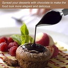 Chocolate Dipping Tool Set 2pcs Drawing Decorating Spoon   3pcs Candy Silver