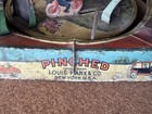 Vintage 1930   s Louis Marx Pinched Metal Wind-up Toy - Damaged For Parts