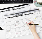 Desk Calendar 2025-2026 18-month Large Monthly Planner Wall Organizer 17x12