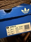 Adidas Samba Og Men   s Low Top Leather Sneakers Wonder White shadow Red Gum