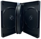 Black 10 Disc Dvd Cases Lot