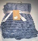 New Stylish Baby Soft Flannel Fleece Baby Infant Throw Blanket In Blue