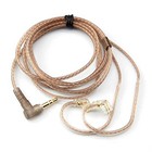  Kz Zsn Pro Earphone Upgraded Cable 2 Pin 0 75mm Ofc Replacement C Pin No Mic