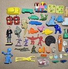 Lot Of Vintage Rubber Plastic Figure Cereal Toy Cracker Jack Prize Vending Charm