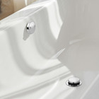 Tip Toe Bathtub Tub Drain Conversion Kit Assembly tub Drain Trim Kit With Two Ho