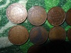 Lot Of 10 Early 1900 s Mixed Dates Canada Large Cents 1c