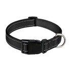 Collar Dog Soft Padd Adjustable Reflective Dog Collar Strong Orange Xs S M L    