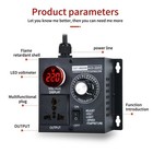 Motor Speed Controller Volt Regulator Thermostat Dimmer Ac 120v 220v 4000w Scr